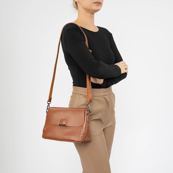 Изображение товара Сумка Poshete 892-203-220-DCM (Dark Camel)