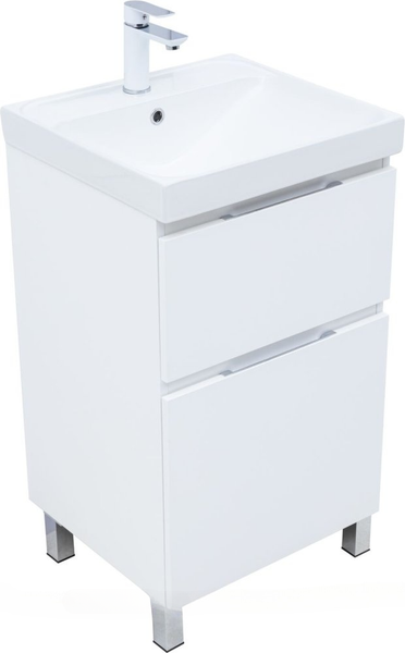 Изображение товара Тумба под умывальник Aquanet Алвита New 50 / 344131 (белый матовый)