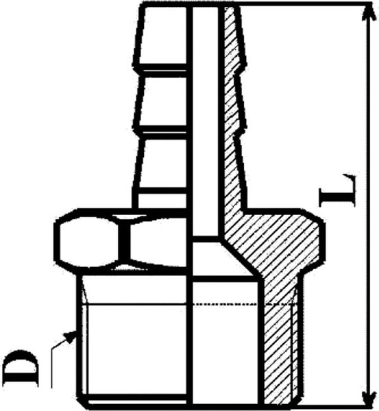 Изображение товара Штуцер Цветлит 15/12 ц / ZW50139