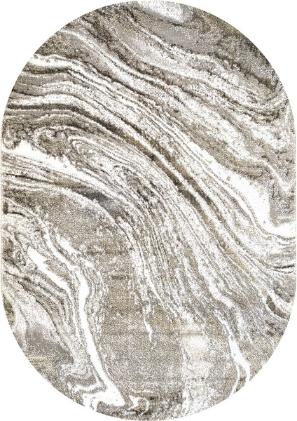 Изображение товара Ковер Bossan Rome 3563A-KGRI-GRI-OVAL (1.6x2.3)