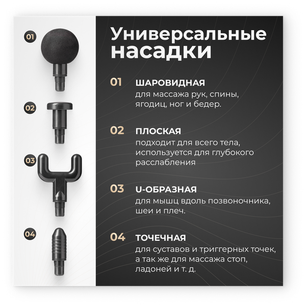 Изображение товара Массажный пистолет Calmer MS-103