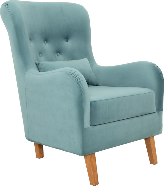 Изображение товара Кресло мягкое KRONES Калипсо НПБ (велюр, эвкалипт)