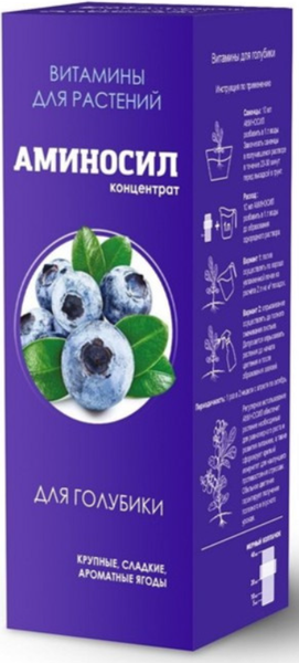 Изображение товара Удобрение Аминосил Витамины для голубики (250мл)