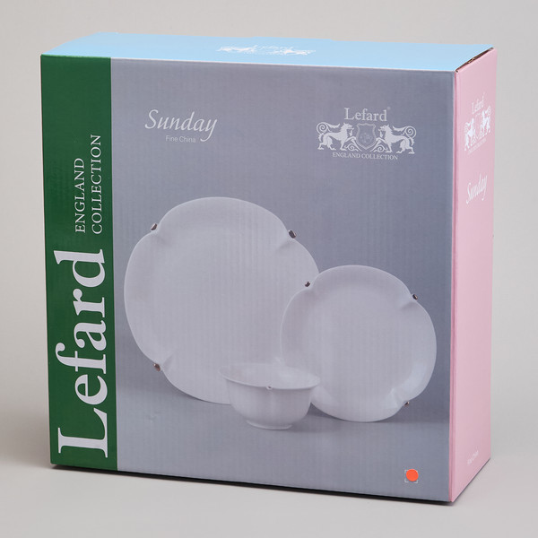 Изображение товара Набор тарелок Lefard Sunday Золотой 359-911