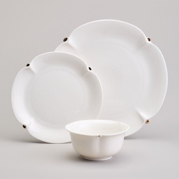 Изображение товара Набор тарелок Lefard Sunday Золотой 359-911