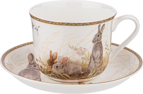 Изображение товара Чашка с блюдцем Lefard Охота 415-2221