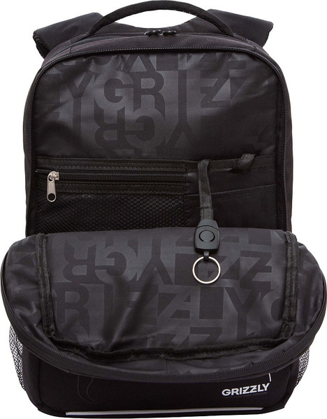 Изображение товара Школьный рюкзак Grizzly RB-556-5 (черный)