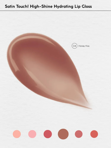 Изображение товара Блеск для губ Monic Beauty Satin Touch Honey Kiss 04