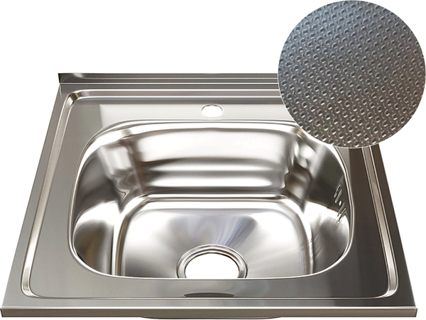Изображение товара Мойка кухонная Mixline 555228 (с сифоном)