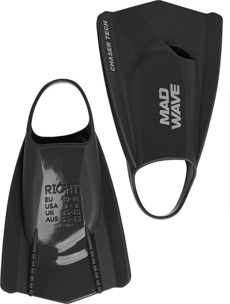 Изображение товара Ласты Mad Wave Chaser tech (р.40-41, черный)