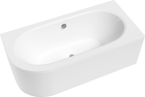 Изображение товара Ванна акриловая Lauter Bliss 170 P / 21201072P (с каркасом, серым подголовником и белым лиц.экраном)