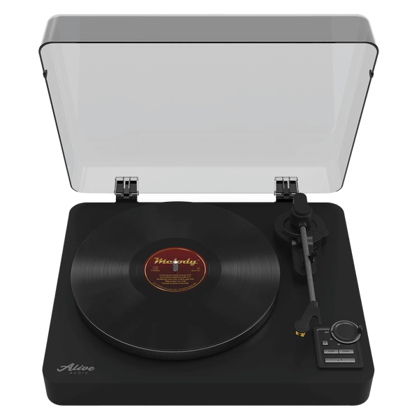 Изображение товара Проигрыватель виниловых пластинок Alive Audio Magna с Bluetooth AA-AMA-01-BK (черный)