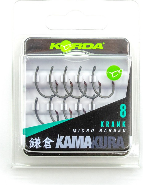 Изображение товара Набор крючков рыболовных Korda Kamakura Krank №8 / KAM07 (10шт)