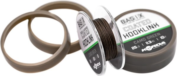 Изображение товара Поводковый материал Korda Basix Coated Hooklink 18lb 10м / KBX010