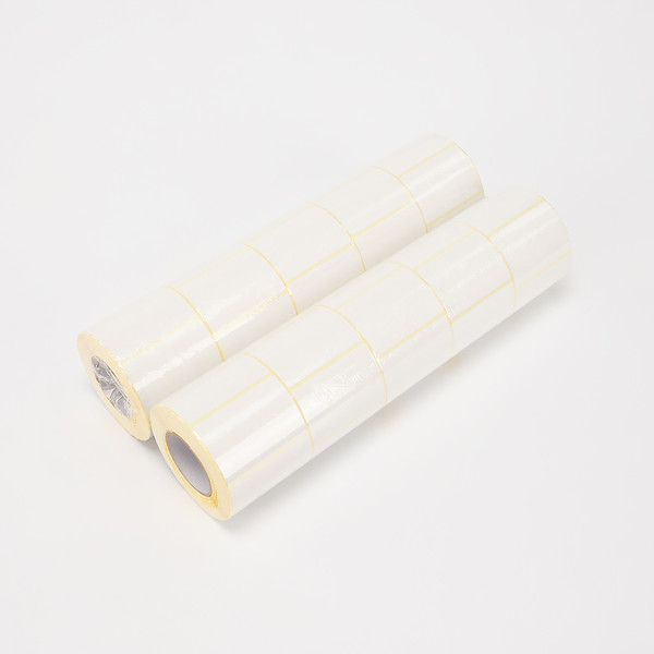 Изображение товара Набор этикеток Huabao Paper Eco TO-TE3-WHT-10 (10 рулонов, белый)