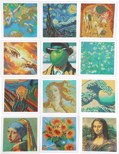 Изображение товара Набор алмазной вышивки Школа талантов Шедевры искусства / 10653496