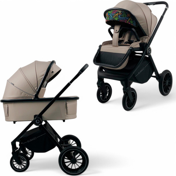 Изображение товара Детская универсальная коляска Bubago Bloom 3 в 1 / BG 152-2 (мокко)