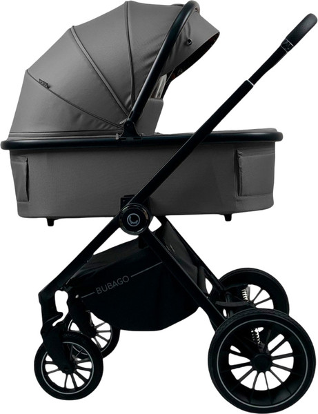 Изображение товара Детская универсальная коляска Bubago Bloom 3 в 1 / BG 152-3 (темно-серый)