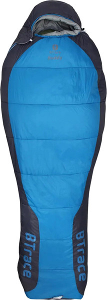 Изображение товара Спальный мешок BTrace Buddy L / S0594 (левый, серый/синий)