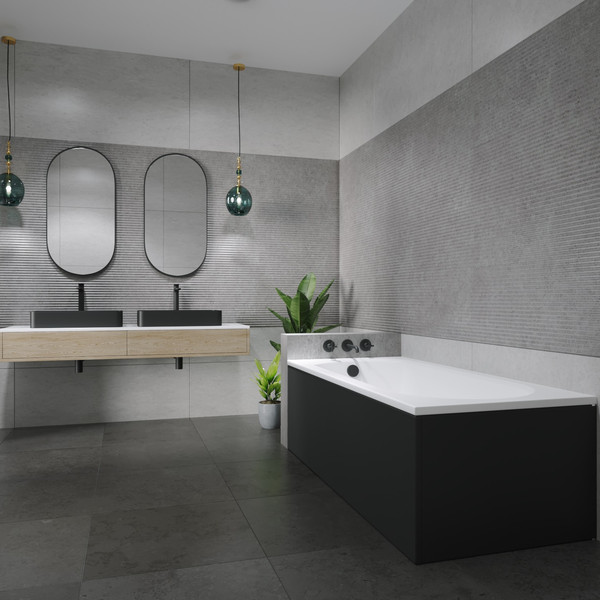 Изображение товара Ванна акриловая Lauter Haven 160 / 21202006 (с серым подголовником)