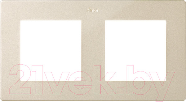 Изображение товара Рамка для выключателей и розеток Simon 2400620-034 (шампань)