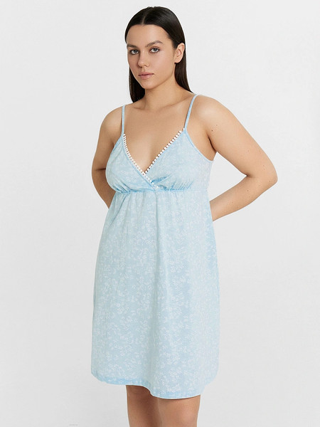 Изображение товара Сорочка Mark Formelle 572336/1 (р.164/170-104-110, веточки на кристалле)