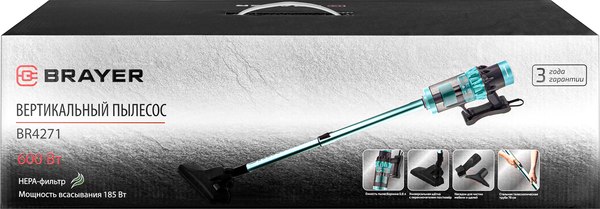Изображение товара Вертикальный пылесос Brayer BR4271
