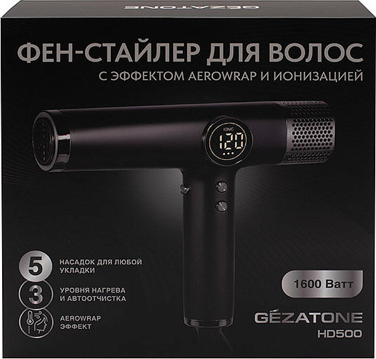 Изображение товара Фен Gezatone HD500 1301367W 