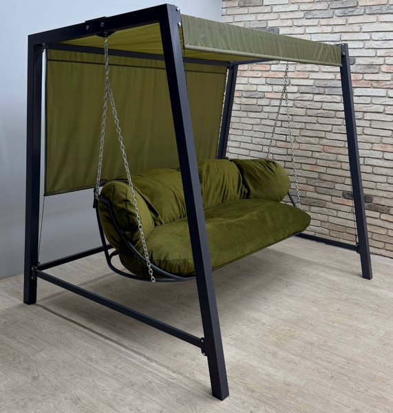 Изображение товара Качели садовые Craftmebelby Крафт Лофт (графит)