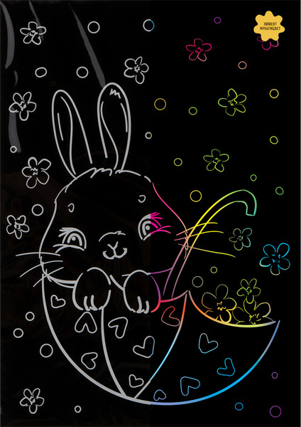 Изображение товара Гравюра Три совы Зайчик / GA5_49946