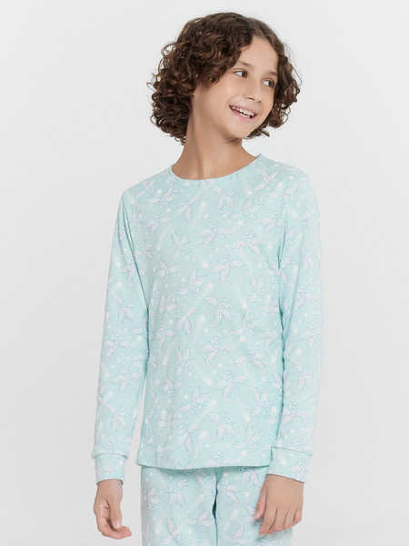 Изображение товара Пижама детская Mark Formelle 563326 (р.98-52-48, драконы на цвете иней)