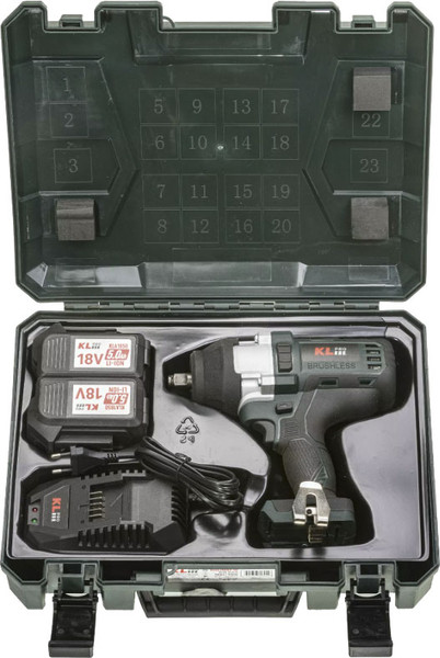 Изображение товара Аккумуляторный гайковерт KLPRO KLSS18BHX-50