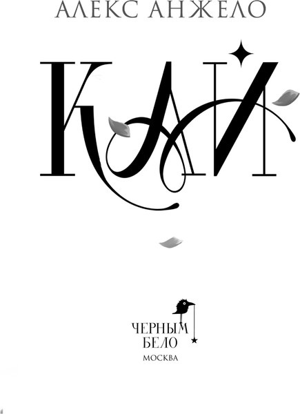 Изображение товара Книга Черным-бело Кай. Коллекционное издание, твердая обложка (Анжело Алекс)