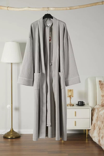 Изображение товара Халат Arya Dores / 8680943250841 (S, серый)