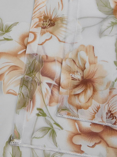 Изображение товара Гардина Arya Roza 300x250 / 8001885870599 (коричневый/зеленый)