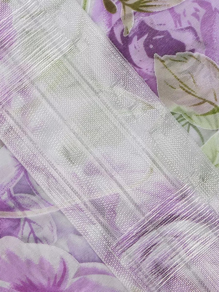 Изображение товара Гардина Arya Roza 300x250 / 8001885870605 (сиреневый/зеленый)