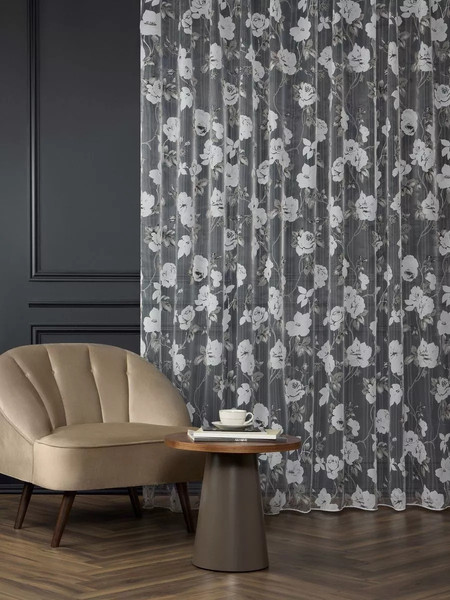 Изображение товара Гардина Arya Roza 300x250 / 8001885870582 (серый)
