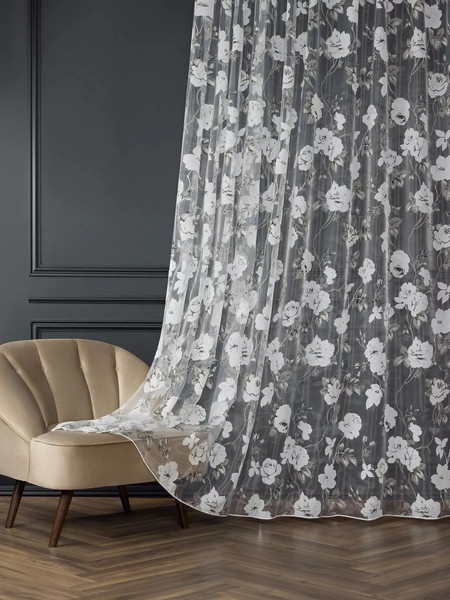 Изображение товара Гардина Arya Roza 300x260 / 8001885870636 (серый)