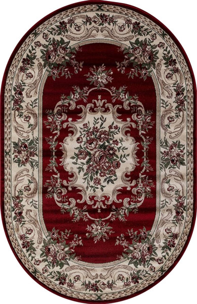 Изображение товара Ковер Merinos Colizey D057-OVAL-RED (1.5х2.3)