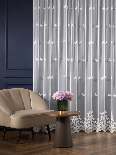 Изображение товара Гардина Arya Solo 500x260 / 8001885869616 (белый)