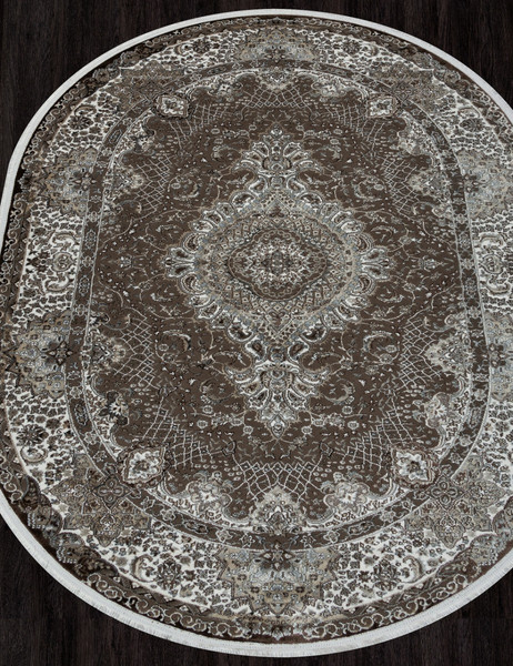 Изображение товара Ковер Merinos Dolce D414-OVAL-BROWN (1.6х2.2)