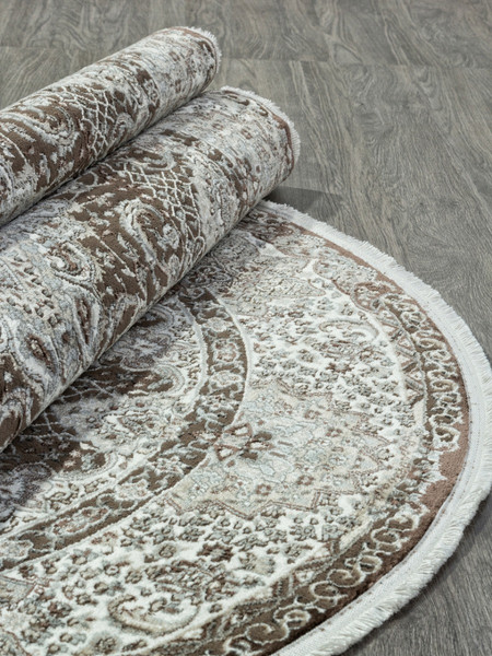 Изображение товара Ковер Merinos Dolce D414-OVAL-BROWN (1.6х2.2)