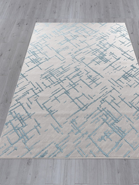 Изображение товара Ковер Merinos Liman F164-STAN-GRAY-D.BLUE (2х2.9)