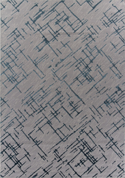 Изображение товара Ковер Merinos Liman F164-STAN-GRAY-D.BLUE (2х2.9)