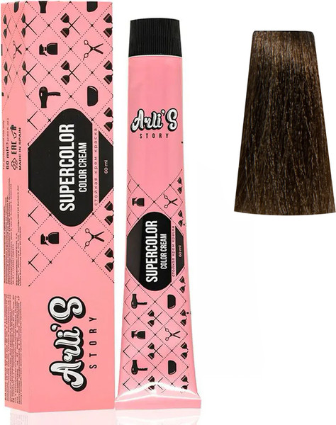Изображение товара Крем-краска для волос Arli's Story Supercolor Color Cream тон 7.00+ (60мл)
