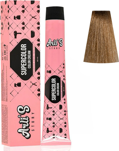 Изображение товара Крем-краска для волос Arli's Story Supercolor Color Cream тон 8.00+ (60мл)
