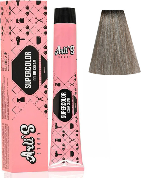 Изображение товара Крем-краска для волос Arli's Story Supercolor Color Cream тон 8.11 (60мл)