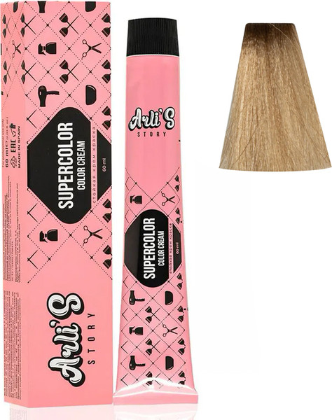 Изображение товара Крем-краска для волос Arli's Story Supercolor Color Cream тон 9.13 (60мл)