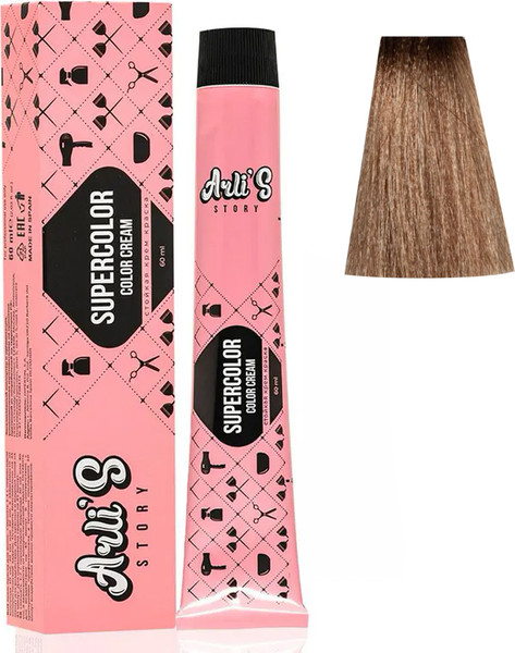 Изображение товара Крем-краска для волос Arli's Story Supercolor Color Cream тон 8.23 (60мл)