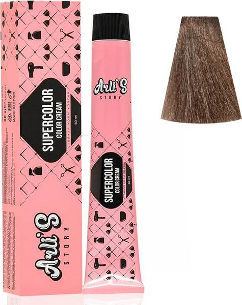 Изображение товара Крем-краска для волос Arli's Story Supercolor Color Cream тон 7.17 (60мл)